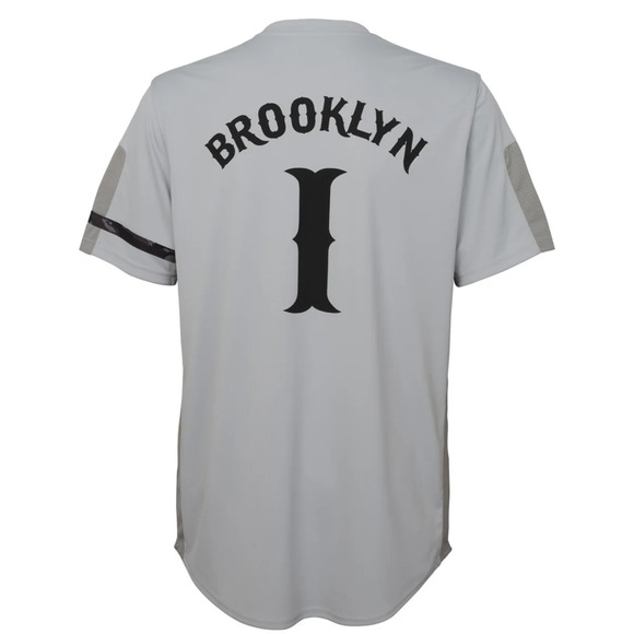 UMBRO MEN'S BROOKLYN UNITED FC SHIRT JERSEY, HIGH RISE/GRIFFIN, MEN'S MEDIUM - Picture 2 of 2